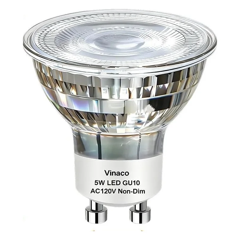 Vinaco GU10 LED Bulb, 5W 120V