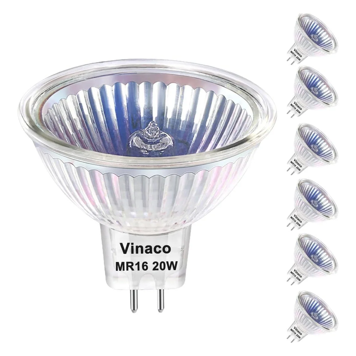 Vinaco MR16 Halogen Bulb, 12V GU5.3