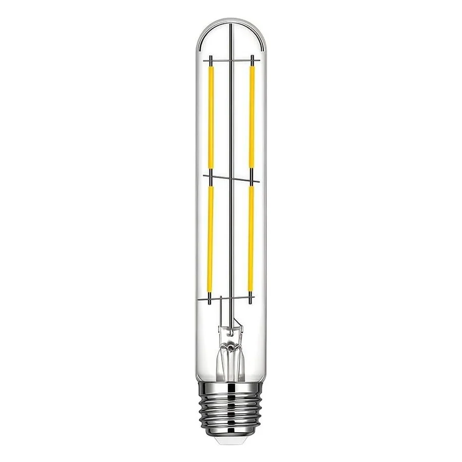 Vinaco T10 LED Tubular Bulb, 6W Dimmable E26, 7.3 in